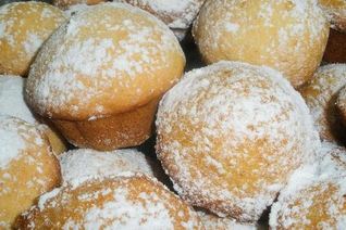 Простые творожные маффины в духовке