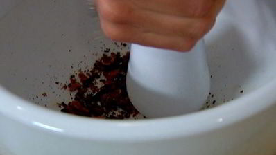 пряные маффины с голубикой и миндалем