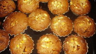 самые полезные маффины с лимонной цедрой