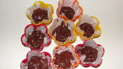 шоколадные маффинки миниатюрки