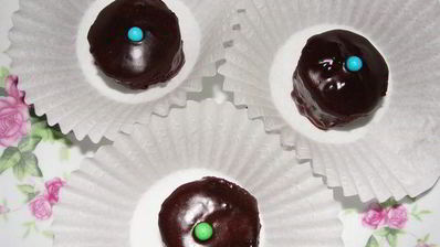 шоколадные маффинки миниатюрки