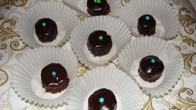 шоколадные маффинки миниатюрки
