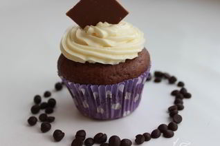 Шоколадные маффины на кефире