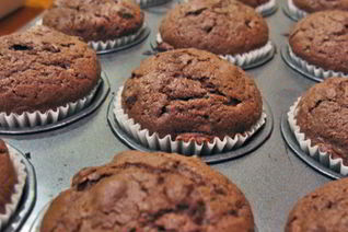 Шоколадные маффины