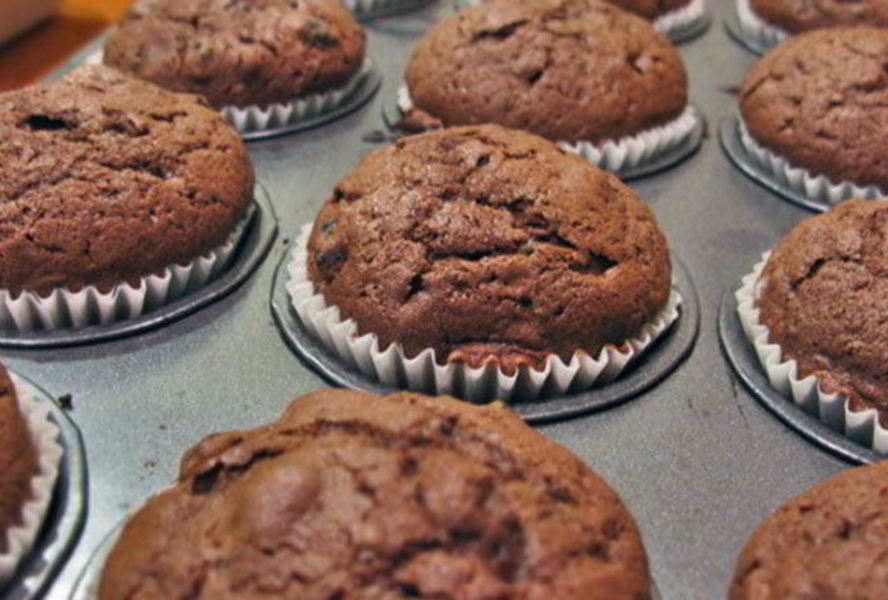 Шоколадные маффины