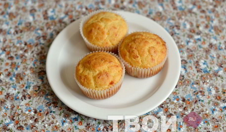 Рецепт сырных маффинов