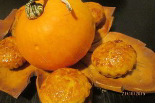 Тыквенные маффины в апельсиново-морковном сиропе