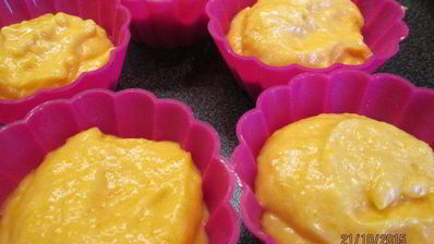 тыквенные маффины в апельсиново-морковном сиропе