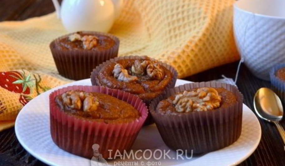 Рецепт тыквенных маффинов