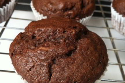 Веганские шоколадные маффины