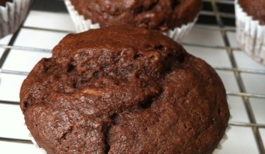 Рецепт веганских шоколадных маффинов