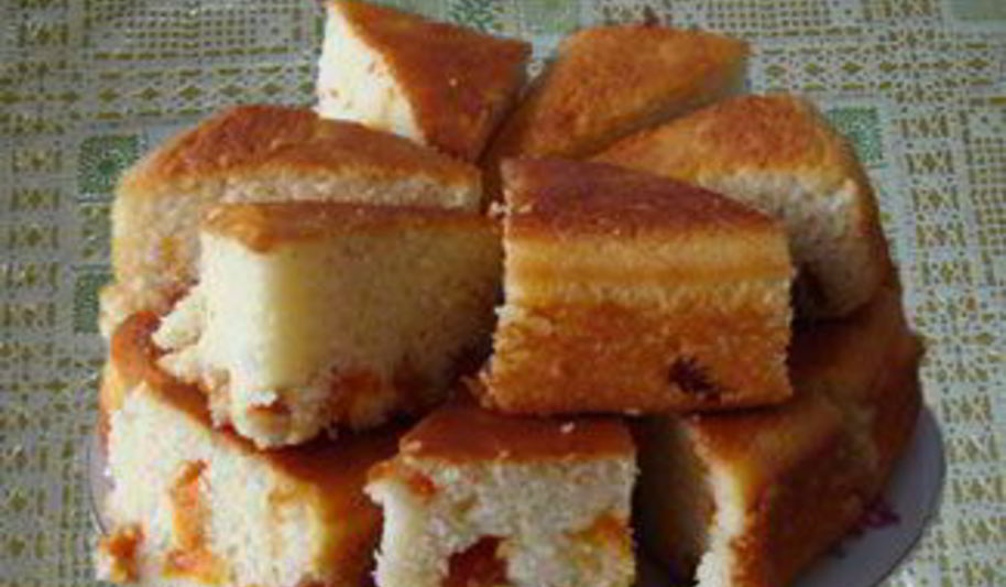 Рецепт абрикосового манника