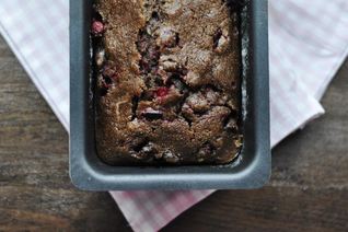 Кекс-манник с ягодами