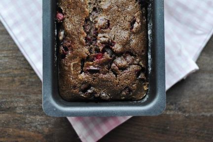 Кекс-манник с ягодами