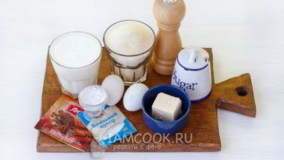 классический манник на кефире