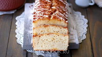 классический манник на кефире