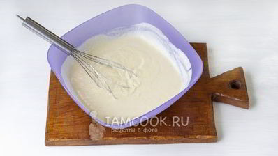 классический манник на кефире