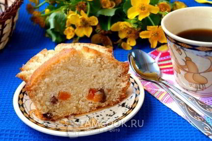 Манник без яиц на воде