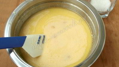 манник без яиц на воде