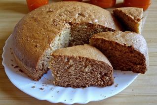 Манник на апельсиновом соке