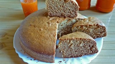 манник на апельсиновом соке