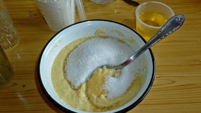 манник на апельсиновом соке