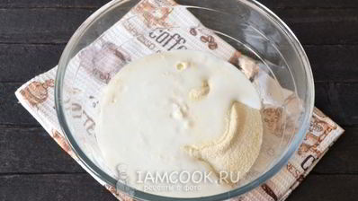 манник на кефире без муки в мультиварке