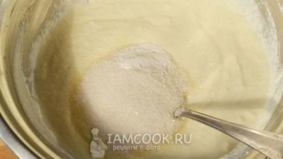 манник на кефире без муки