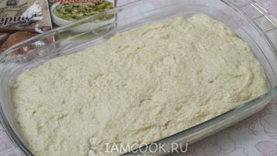 манник на кефире без яиц