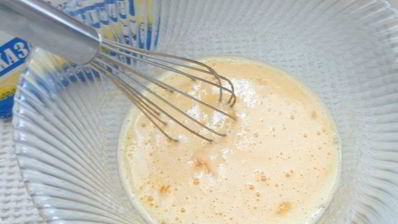 манник на кефире с апельсиновой цедрой