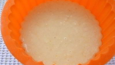 манник на кефире с апельсиновой цедрой