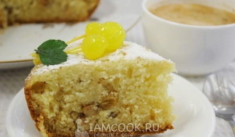 Рецепт манника на кефире с мукой в мультиварке