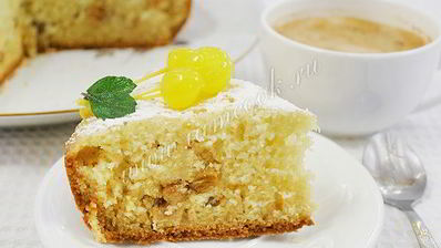 манник на кефире с мукой в мультиварке