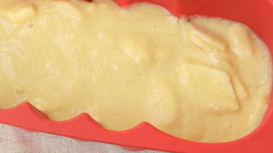 манник на кефире с яблоками