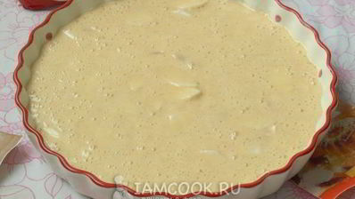 манник на молоке с яблоками