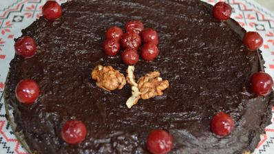 манник на сковороде