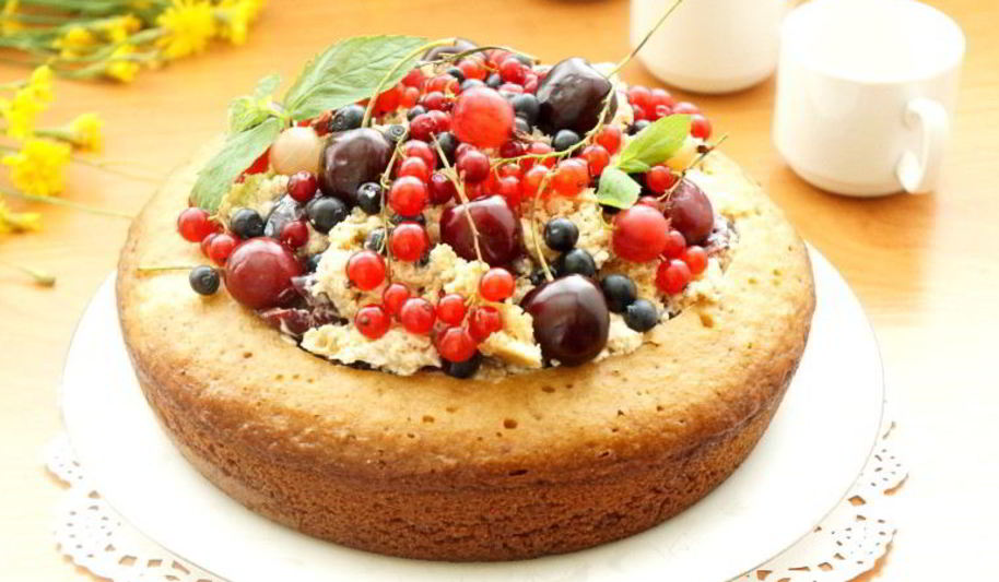 Рецепт манника по-летнему