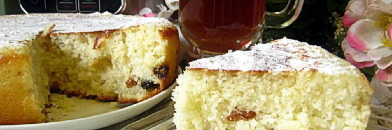 Манник с изюмом в мультиварке