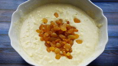 манник с изюмом