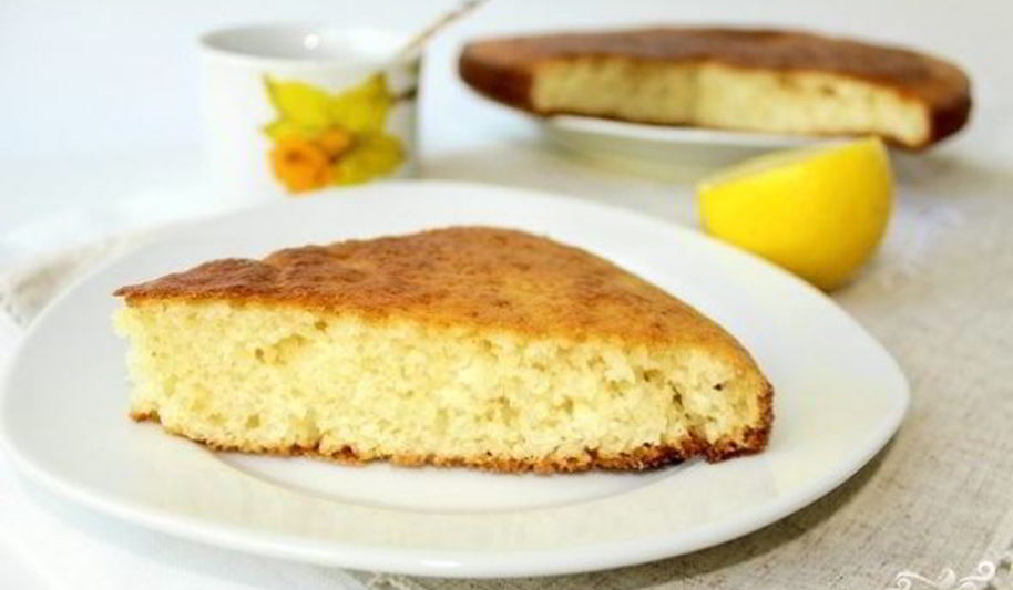 Рецепт манника с лимоном