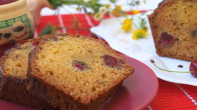 манник с вишнями