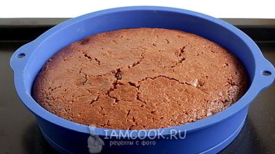 манник шоколадный с финиками и миндалем