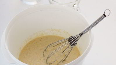 постный апельсиновый манник