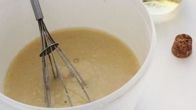 постный апельсиновый манник