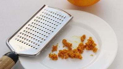 постный апельсиновый манник