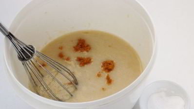 постный апельсиновый манник