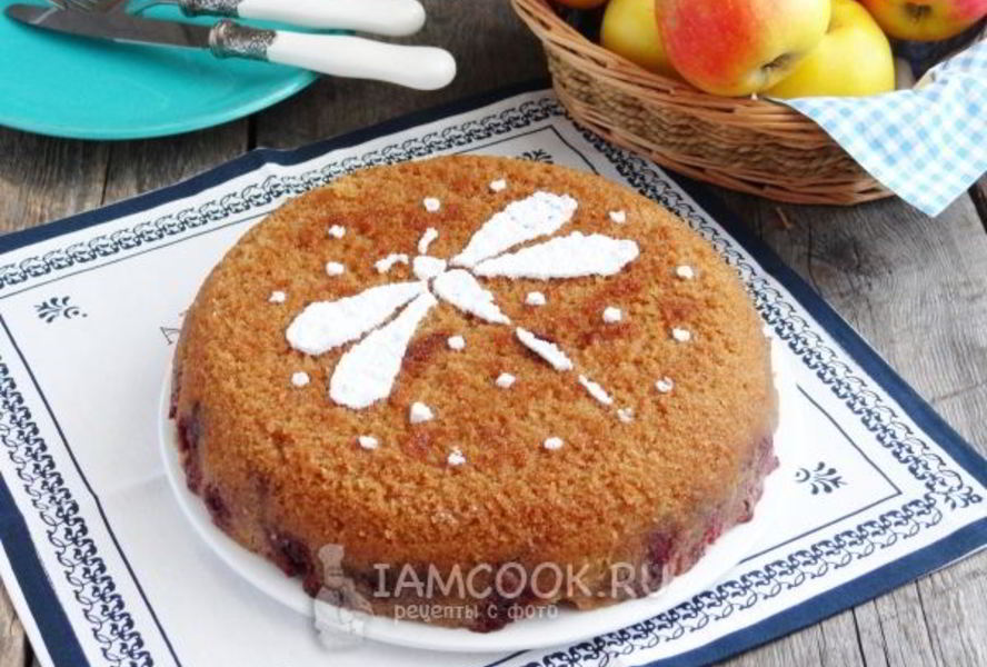 Постный манник в мультиварке