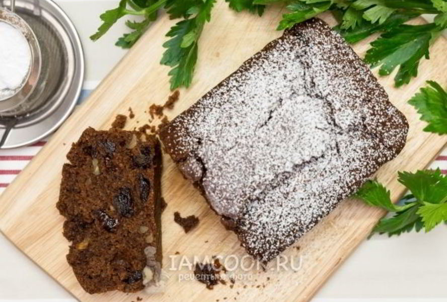 Постный шоколадный манник с какао