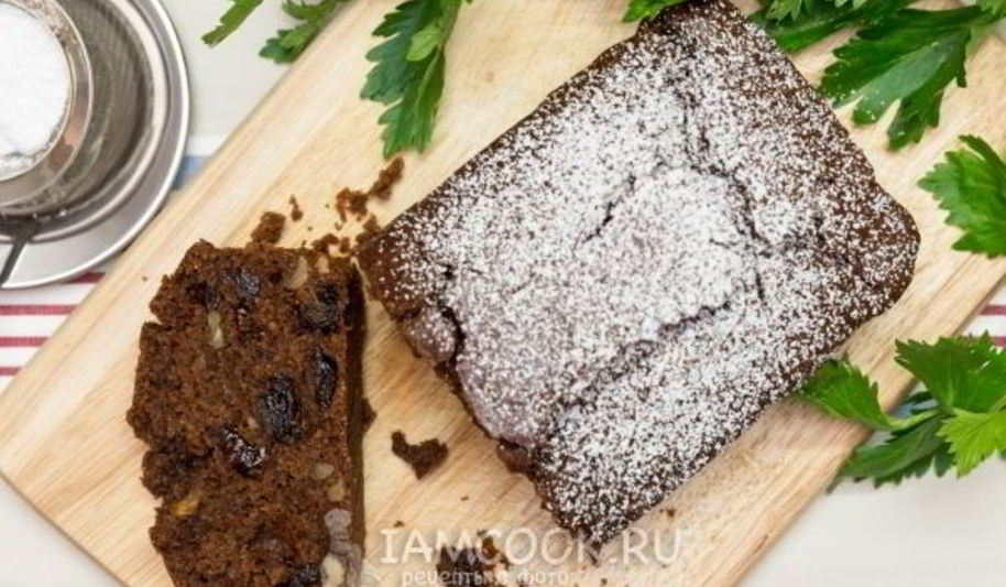 Рецепт постного шоколадного манника с какао