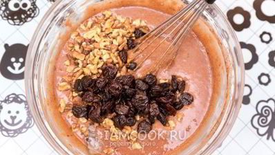 постный шоколадный манник с какао